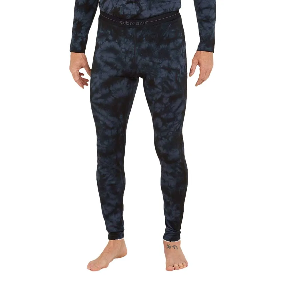 

Тайтсы Icebreaker Merino 200 Oasis Cloud Dye, синий