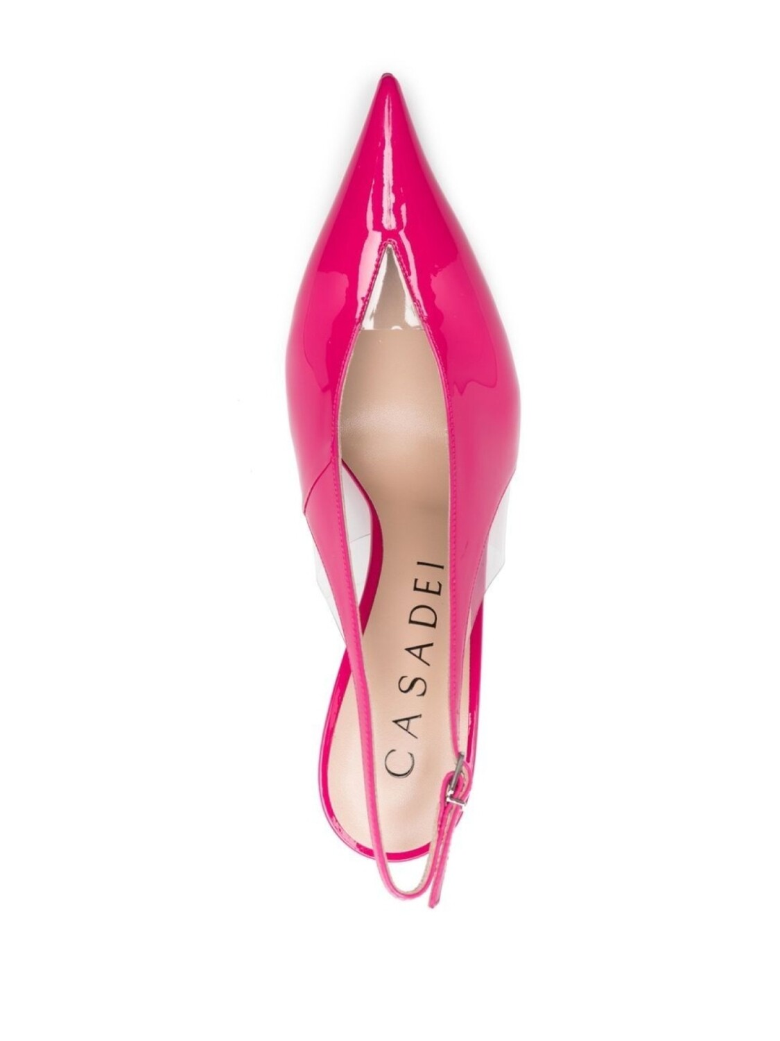 Casadei туфли Scarlet Tiffany с ремешком на пятке, розовый — фото 4