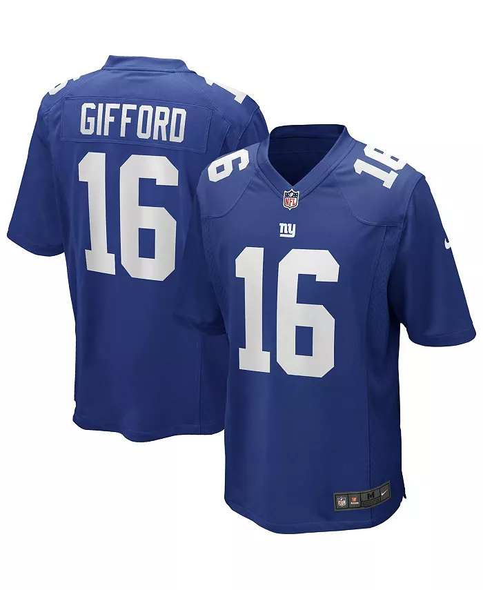 

Мужская футболка Frank Gifford Royal New York Giants Game Retired Player Jersey Nike
