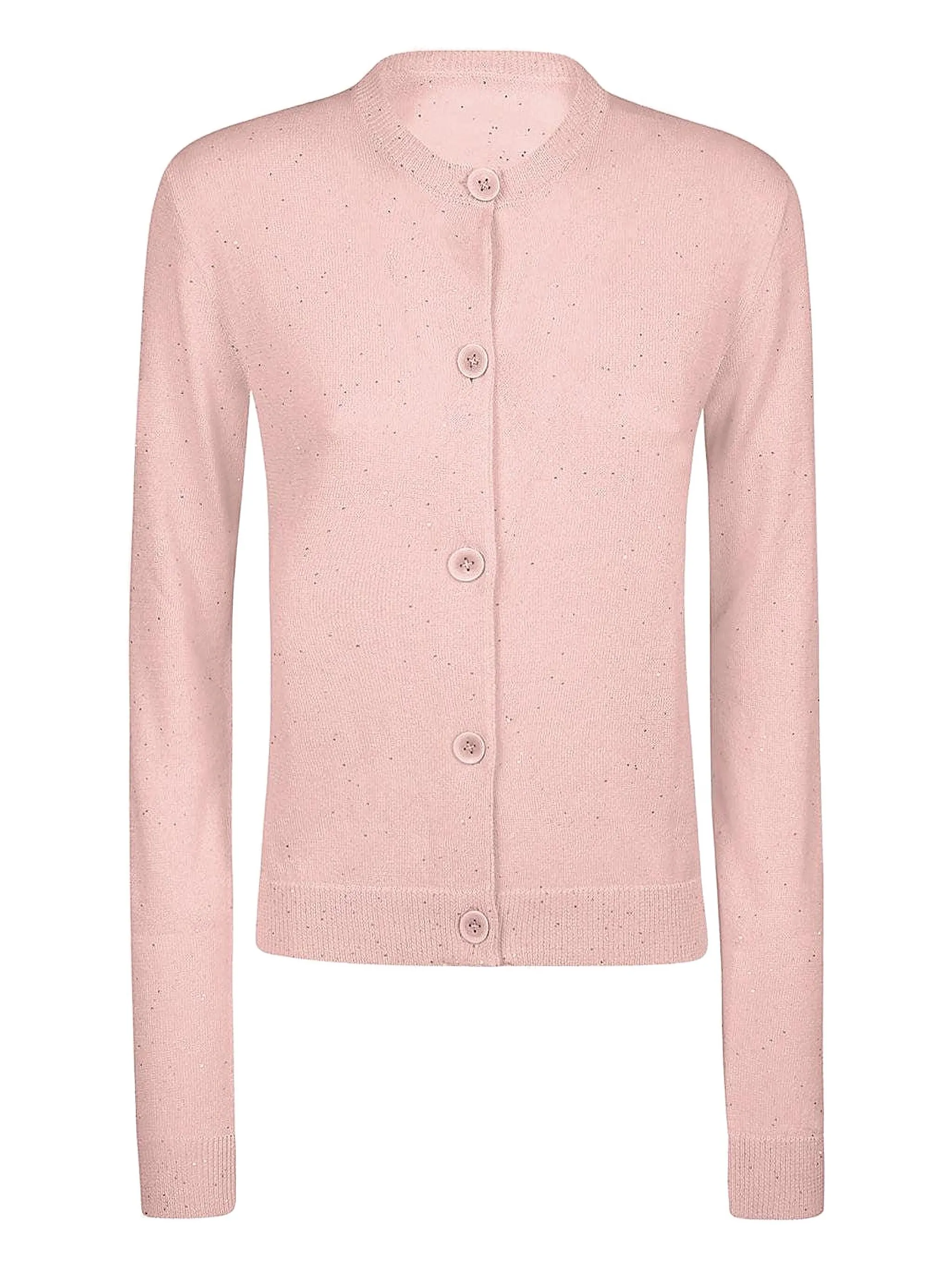 

Кардиган на пуговицах с блестящими деталями Eleventy, нейтральный