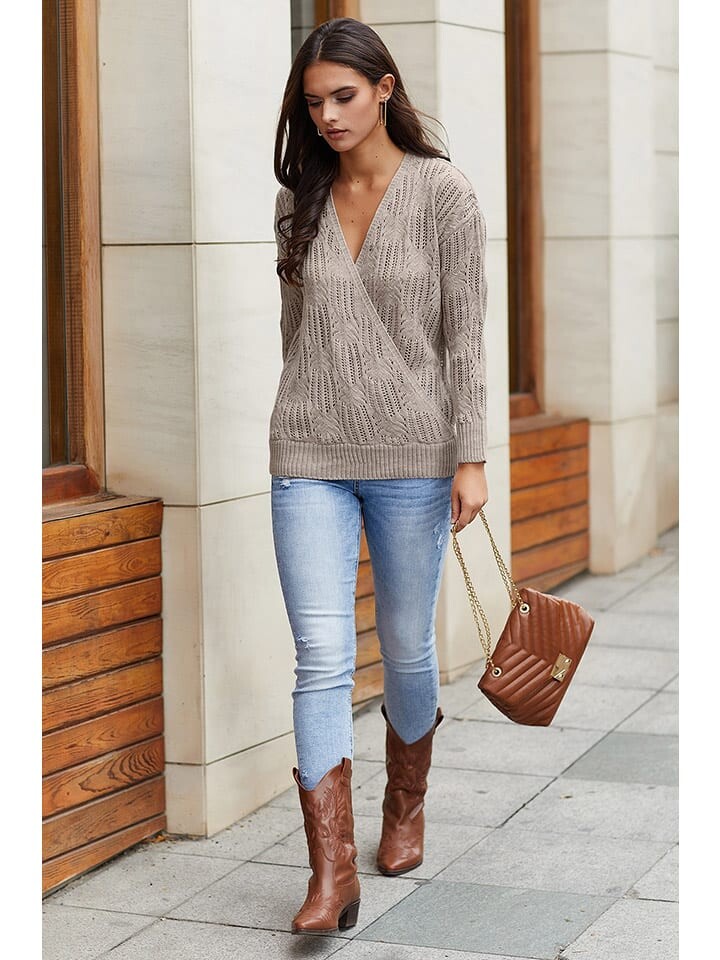 

Пуловер Milan Kiss, серый