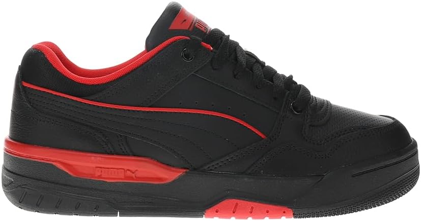 

Мужские кроссовки PUMA Rebound Retro с шнуровкой, повседневные - черные