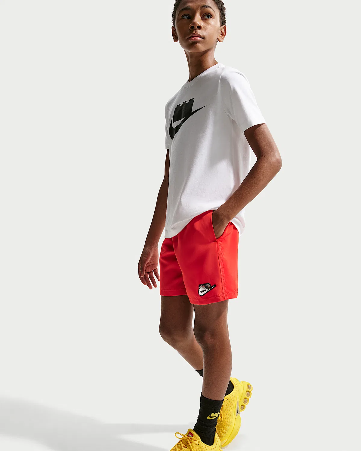 Детские шорты Nike x LEGO® Collection, Rush Red — фото 4