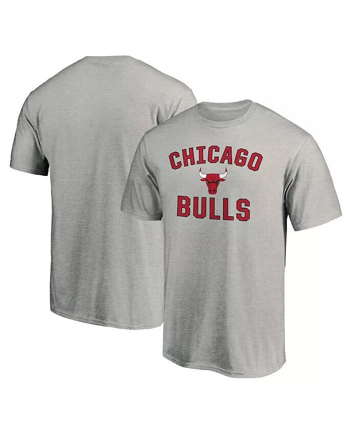 

Футболка мужская серо-меланжевая Chicago Bulls Victory Arch Fanatics