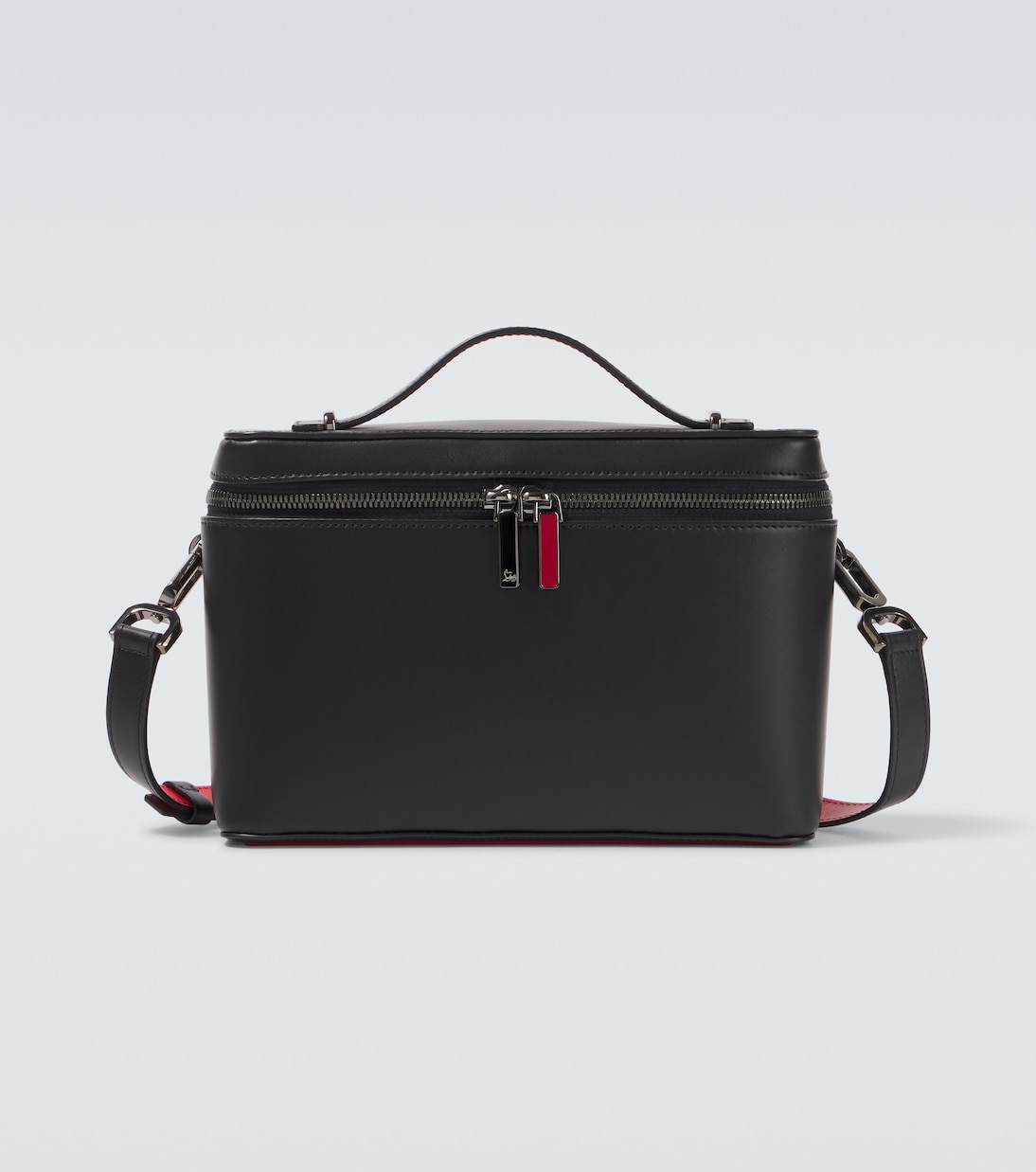 

Кожаная сумка кросс-боди Kypipouch Christian Louboutin, черный