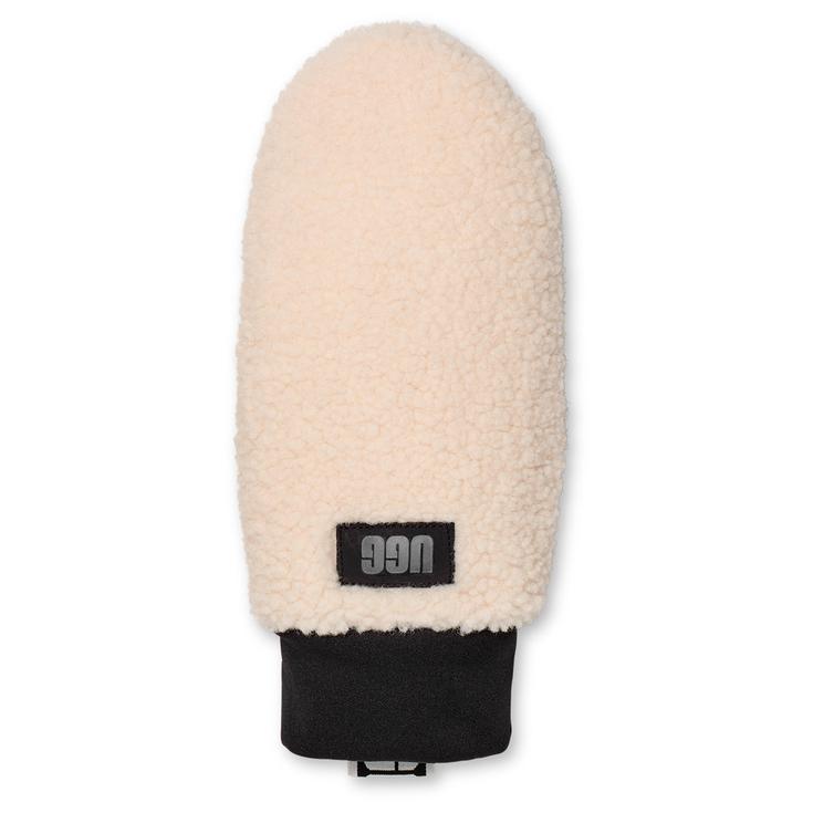 

Варежки с пухом и ленточным логотипом, венчиком - см Ugg