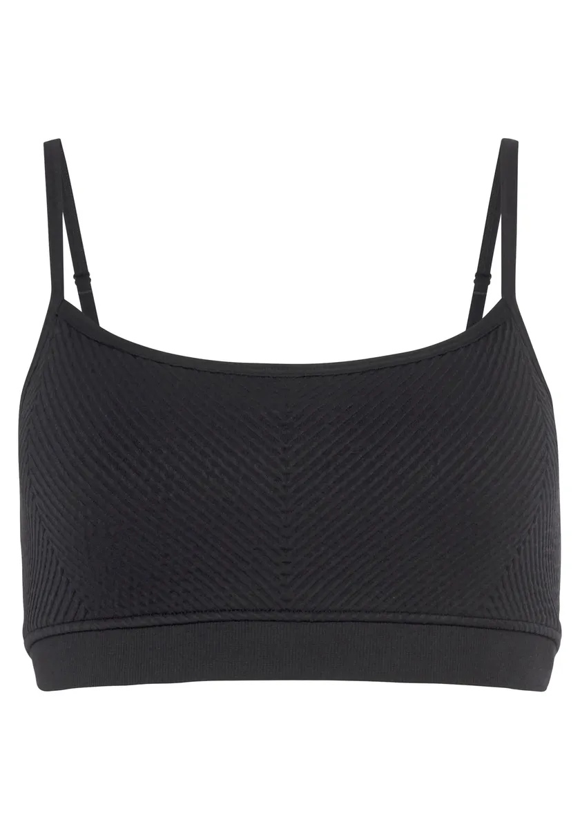 

Спортивное бюстье Calvin Klein "WO — Seamless Medium Support", мягкое в носке Calvin Klein Sport, цвет Black Beauty