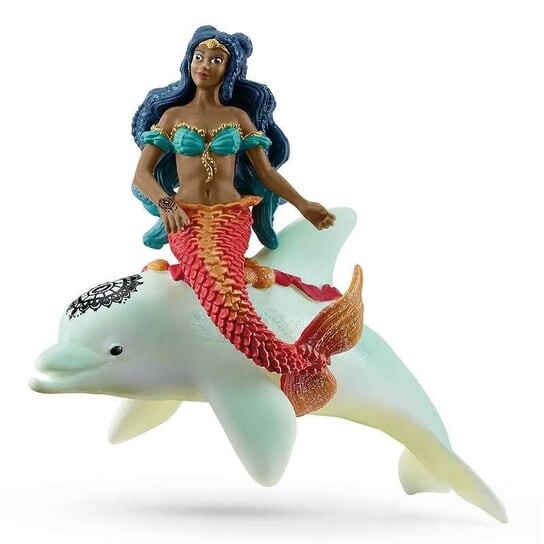 

Schleich, статуэтка, Изабель на дельфине