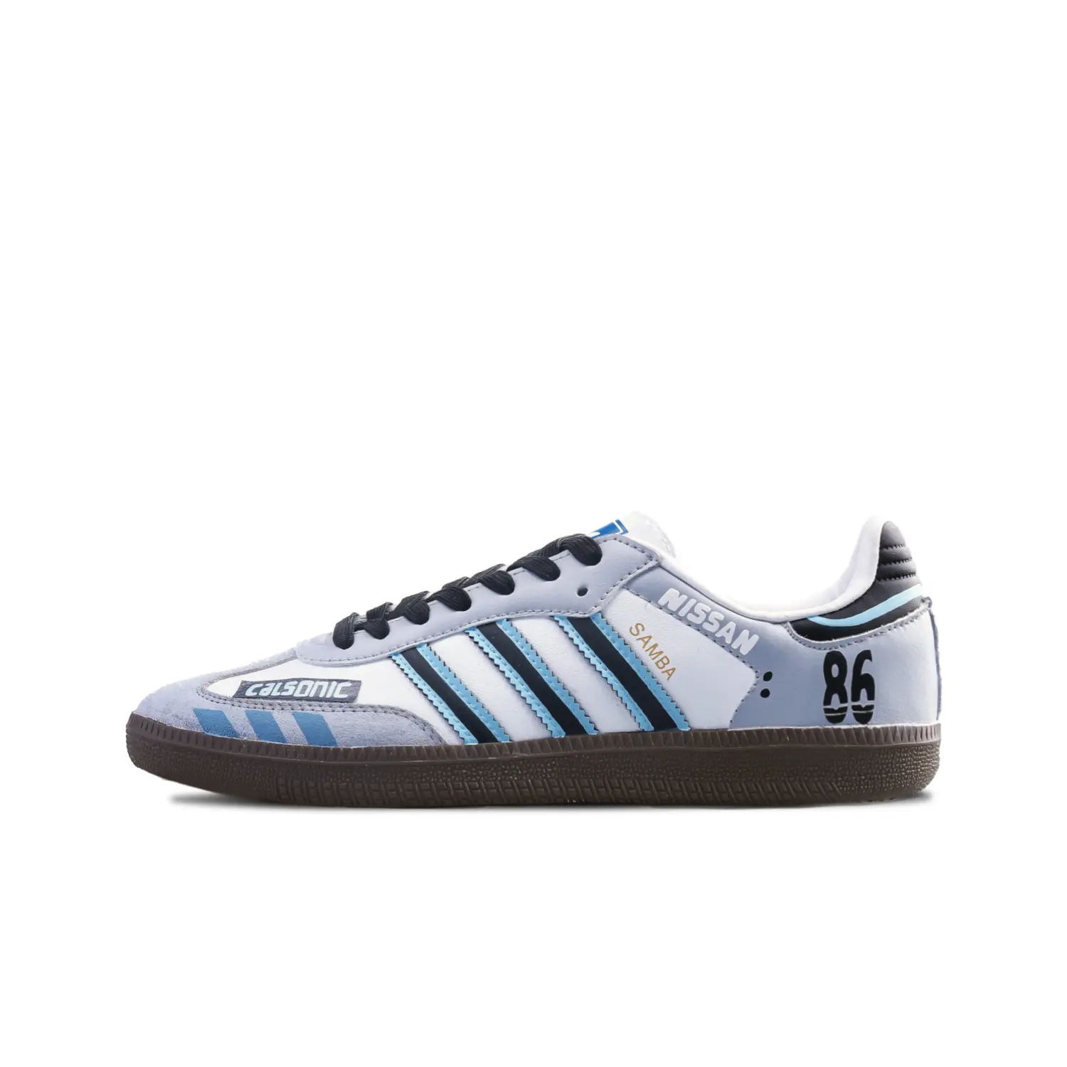

Кроссовки adidas originals Samba Series Skateboarding Shoes Unisex Low-top Blue/gray, светло-серый