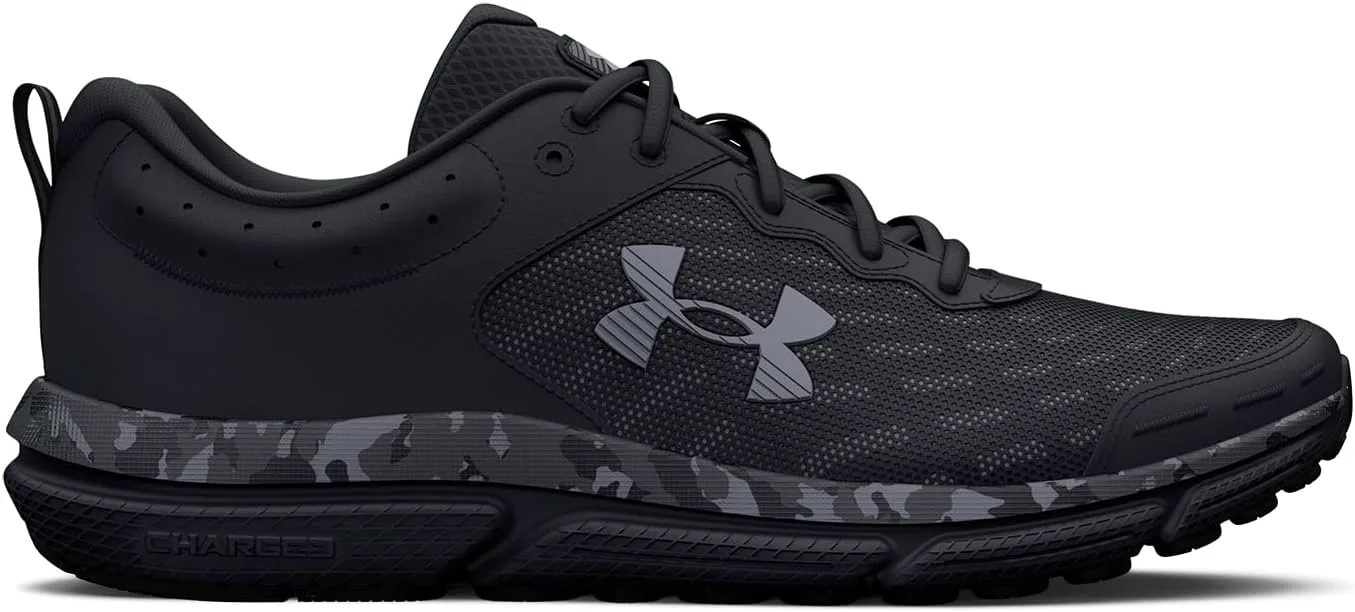 Мужские кроссовки Under Armour Charged Assert 10, черный/серый — фото 2