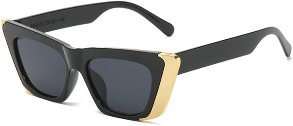 

Солнцезащитные очки «кошачий глаз» в тонкой оправе для женщин и мужчин. Классические элегантные солнцезащитные очки в винтажном стиле для мужчин и женщин generic, Black