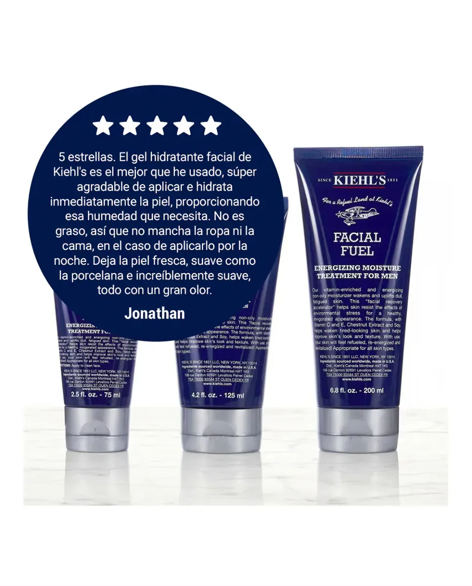 Гель для умывания Kiehl's — Энергизирующий увлажняющий гель для лица Facial Fuel Energizing Moisture, 75 мл — фото 2