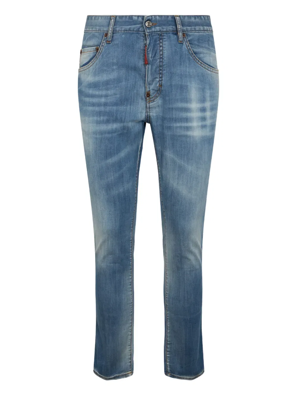 Джинсы с логотипом Dsquared2, синий