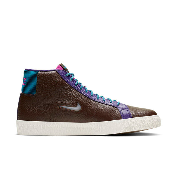 Кроссовки zoom blazer mid premium sb Nike, белый — фото 2