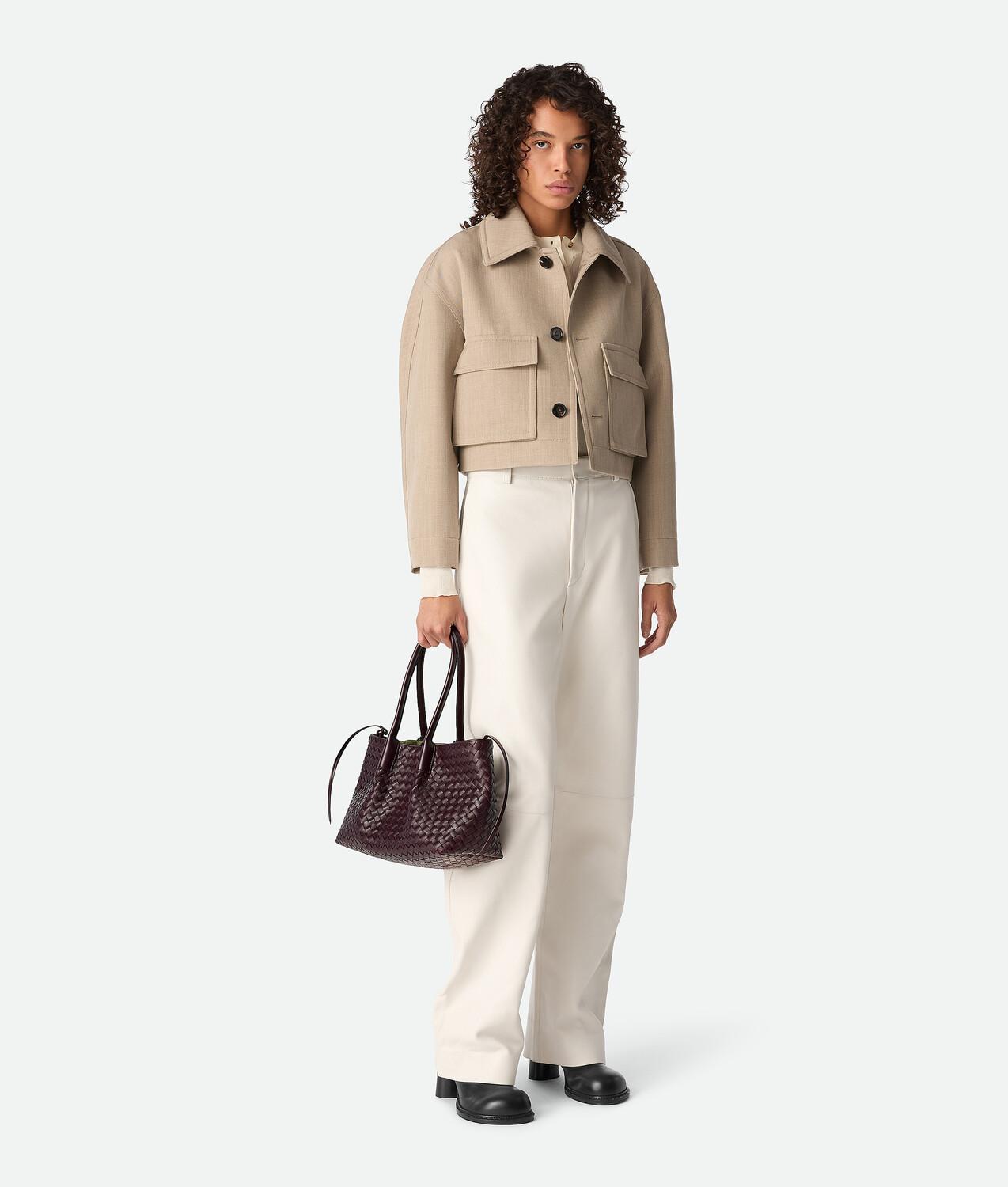 Пинакотека BOTTEGA VENETA, сосновая шишка/темный бароло — фото 2