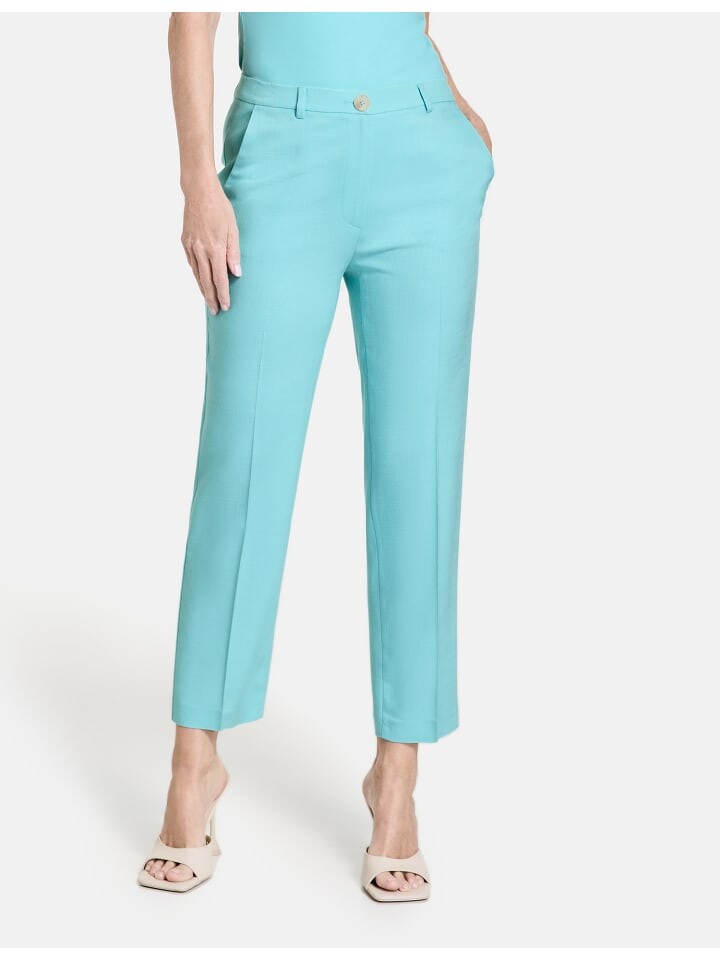 

Тканевые брюки Gerry Weber, цвет aqua splash