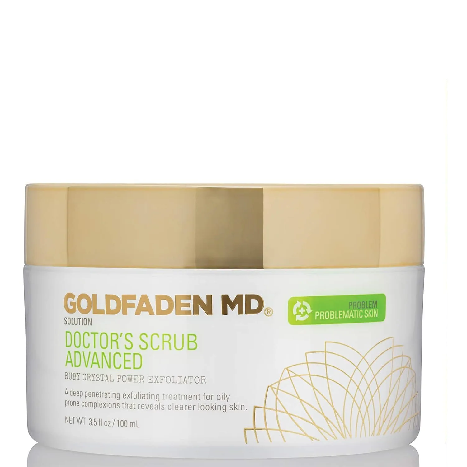 Скраб для микродермабразии Goldfaden MD Doctors Scrub с маслом грейпфрута, 3,5 жидких унции. 103,5 мл (1 шт.), red