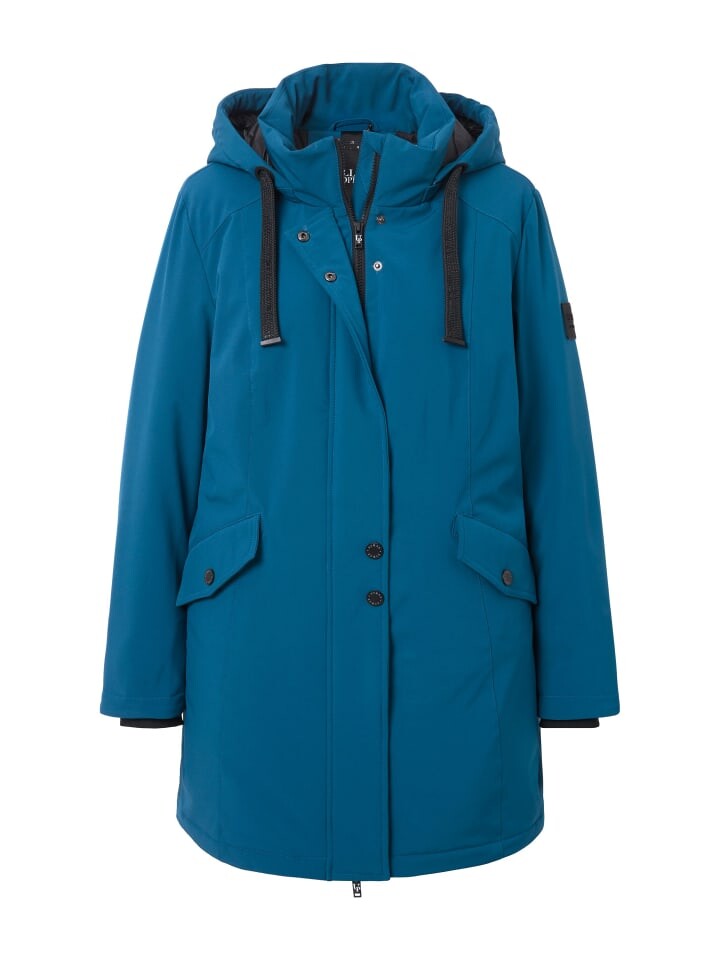 

Куртка софтшелл Ulla Popken Softshelljacke, цвет ozean blau