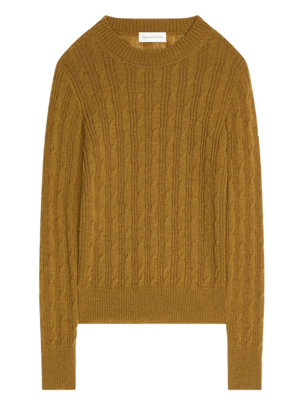 

Шерстяной свитер DRIES VAN NOTEN, желтый