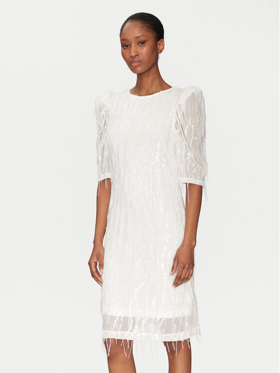 

Коктейльное платье облегающего кроя Bolina 26036529 Yas, белый