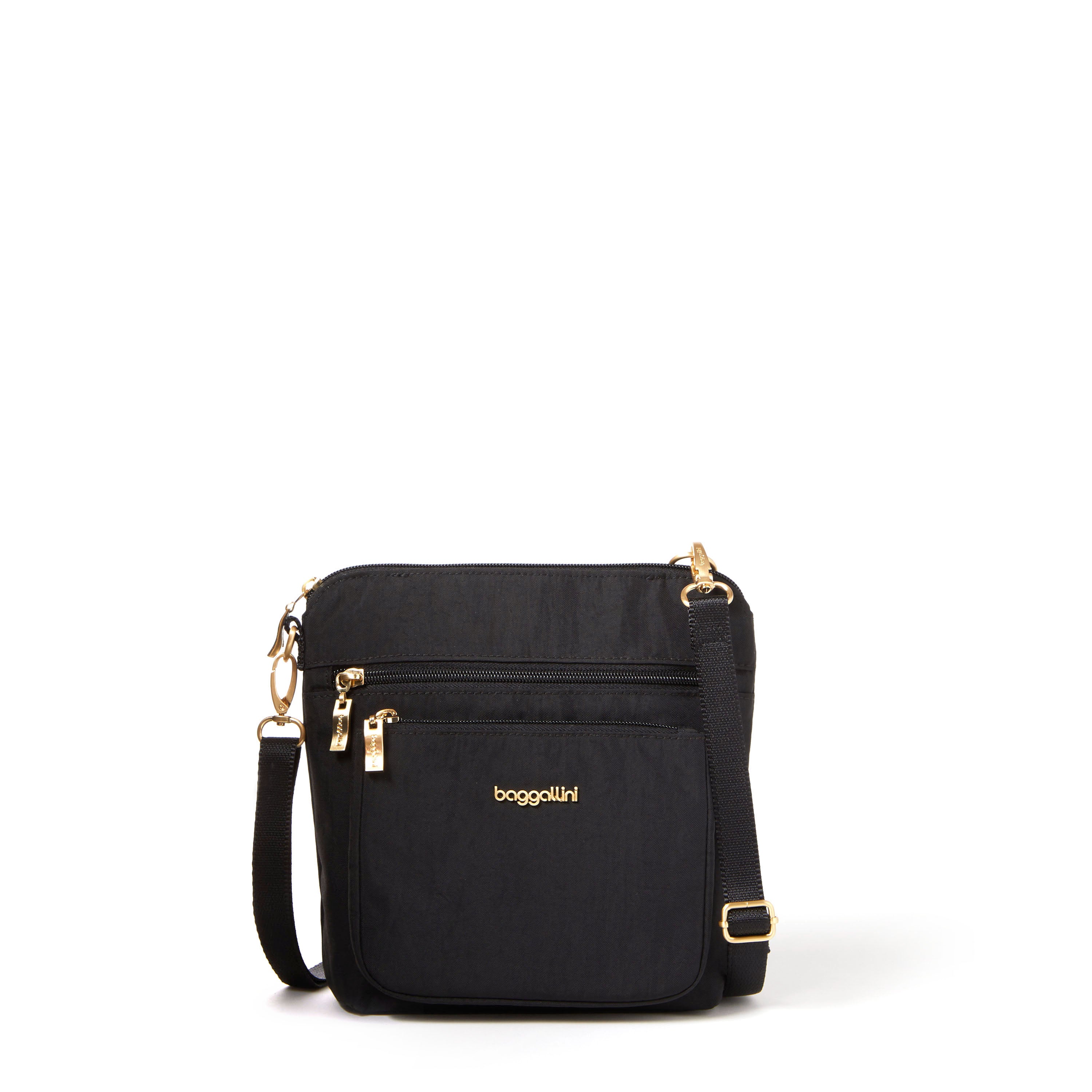 

Baggallini Современная карманная сумка через плечо, цвет black w/ gold hardware, Черный, Baggallini Современная карманная сумка через плечо, цвет black w/ gold hardware