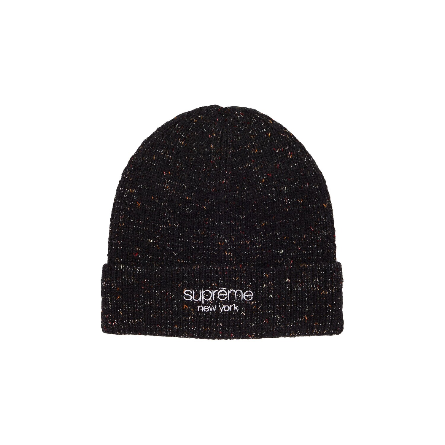 

Шапка-бини Supreme Rainbow Speckle, цвет Черный