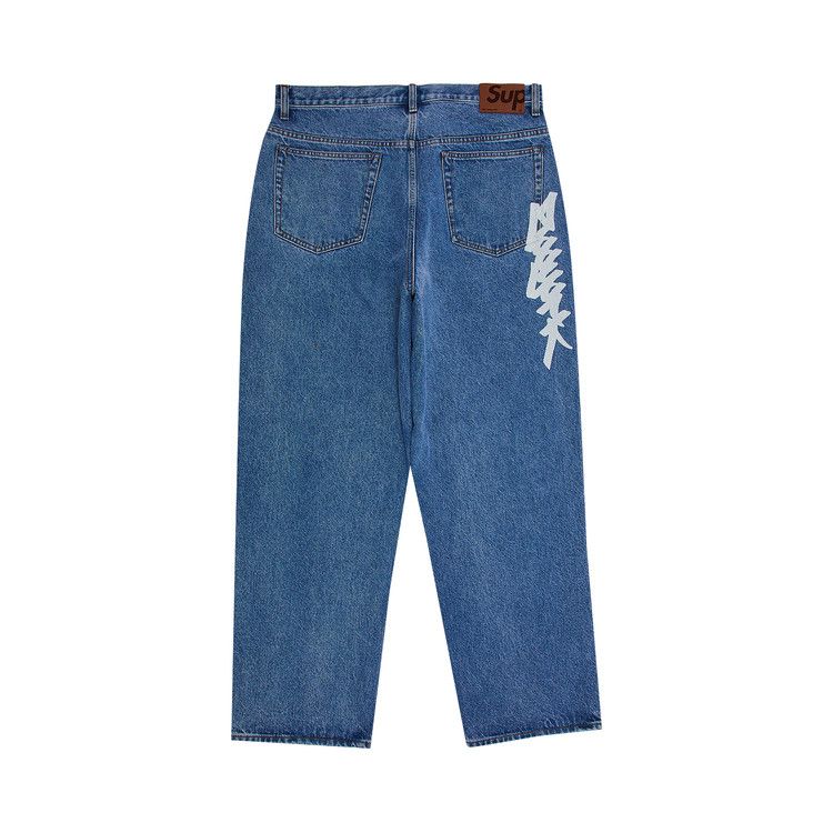Джинсы Supreme x Zoo York Baggy Jean, Washed Indigo — фото 2