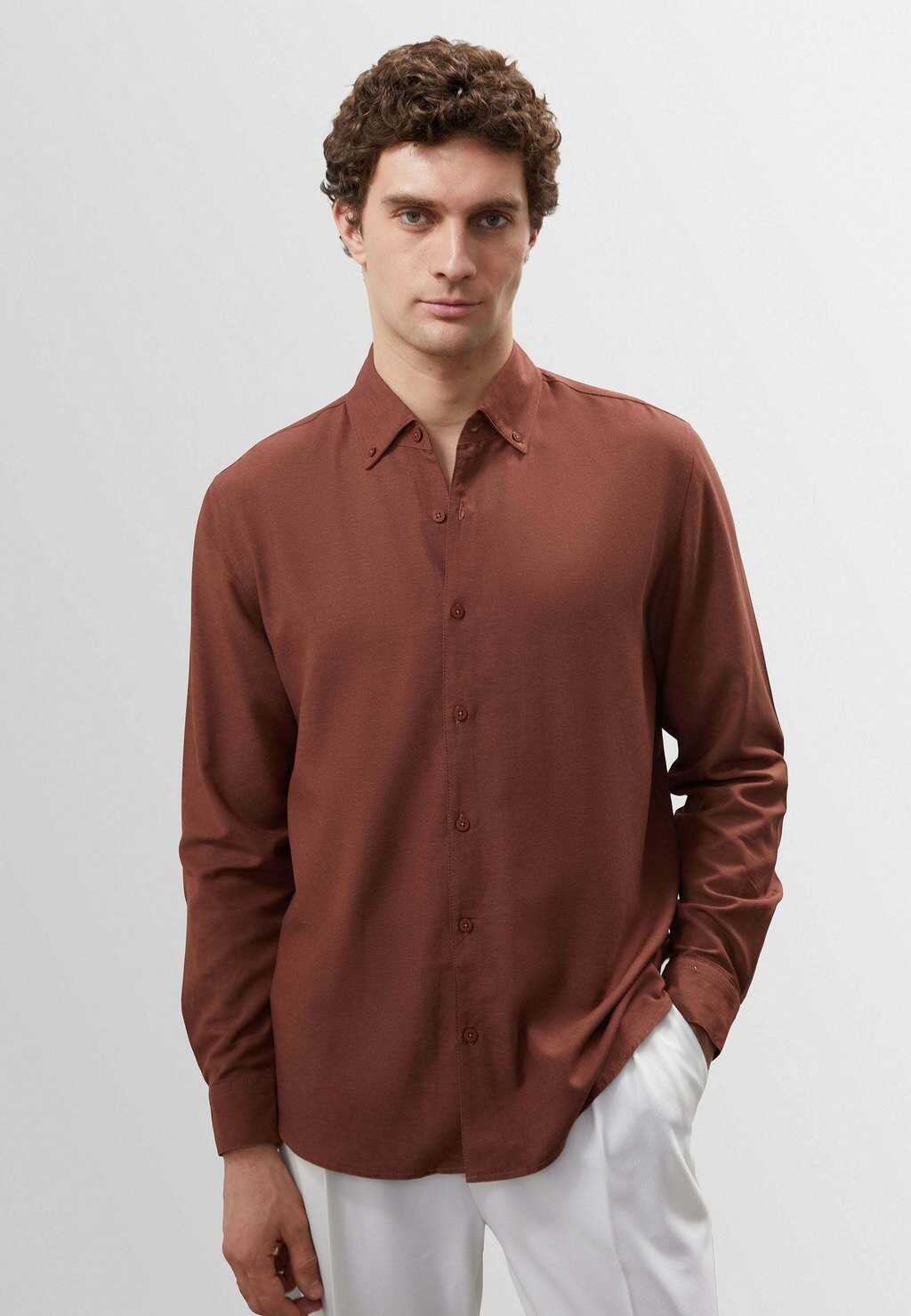 

Рубашка CAUSAL Antioch, цвет brown