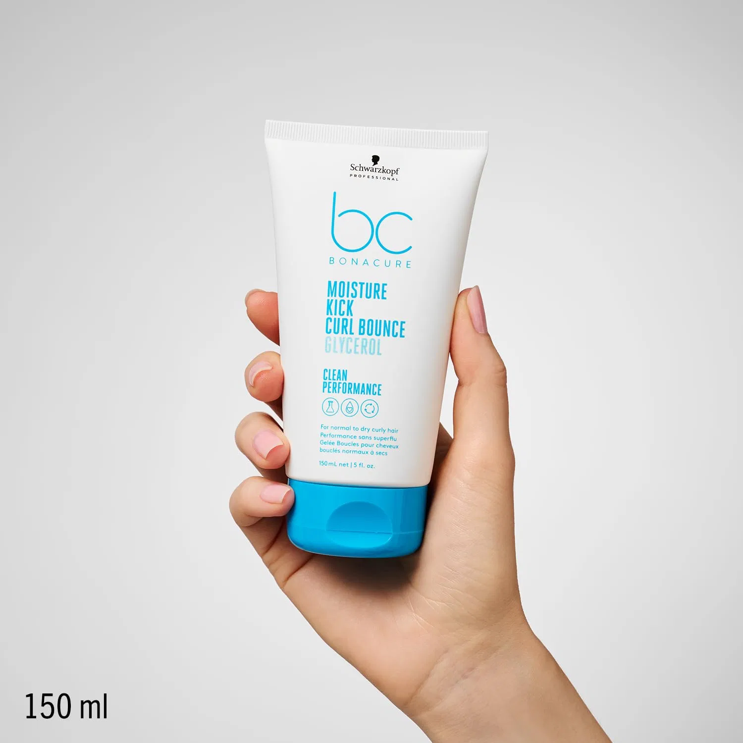 Несмываемый крем для кудрявых волос «Bonacure Moisture Kick Curl Bounce» от Schwarzkopf Professional Bc Bonacure — фото 2