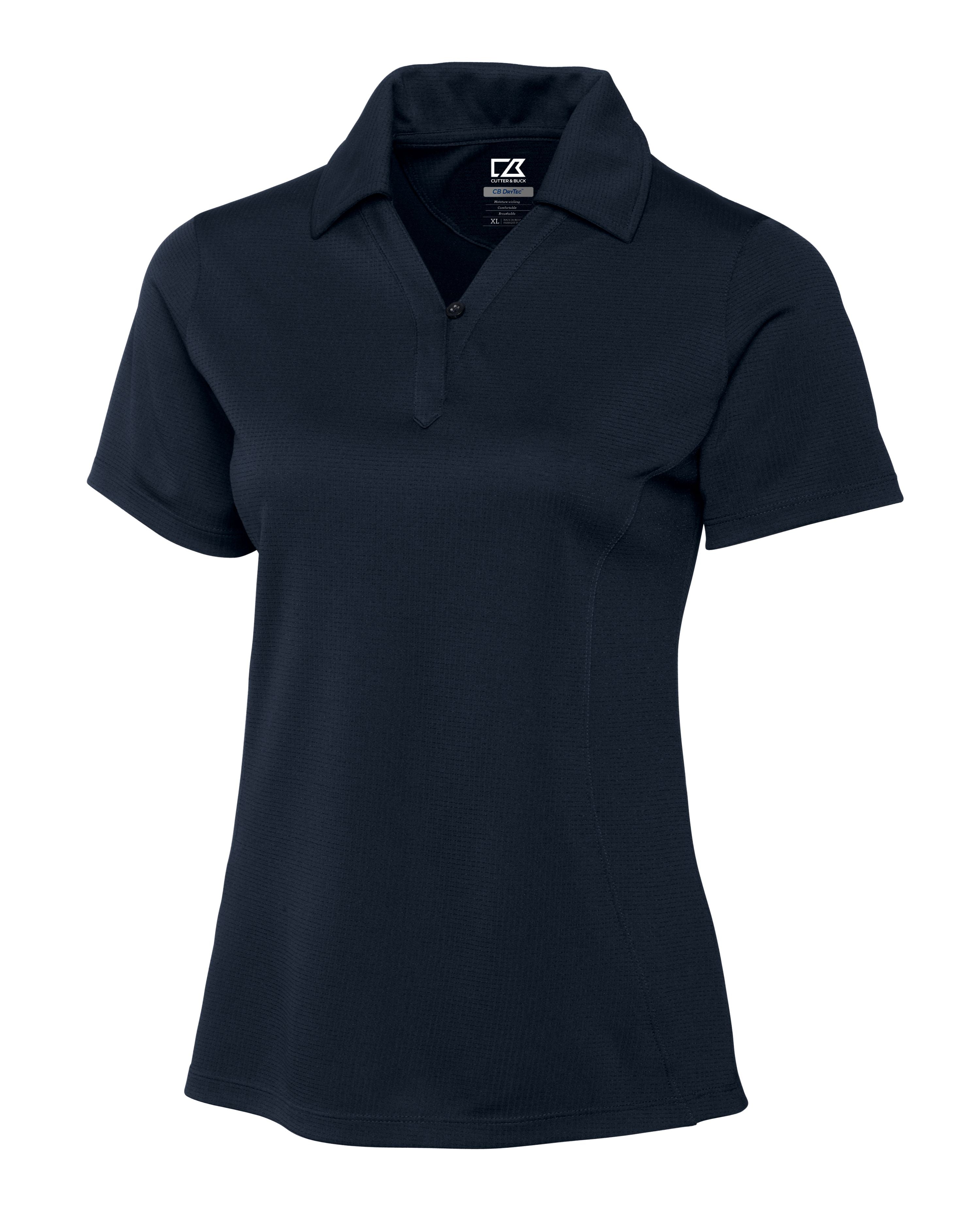 

Рубашка поло женская Cutter & Buck CB Drytec Genre Textured Solid