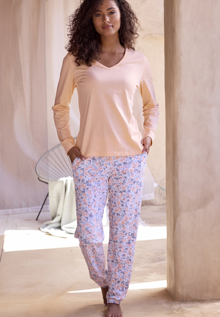 

Пижамные брюки Vivance Pyjama bottoms, Weiß Orange Gepunktet/Orange