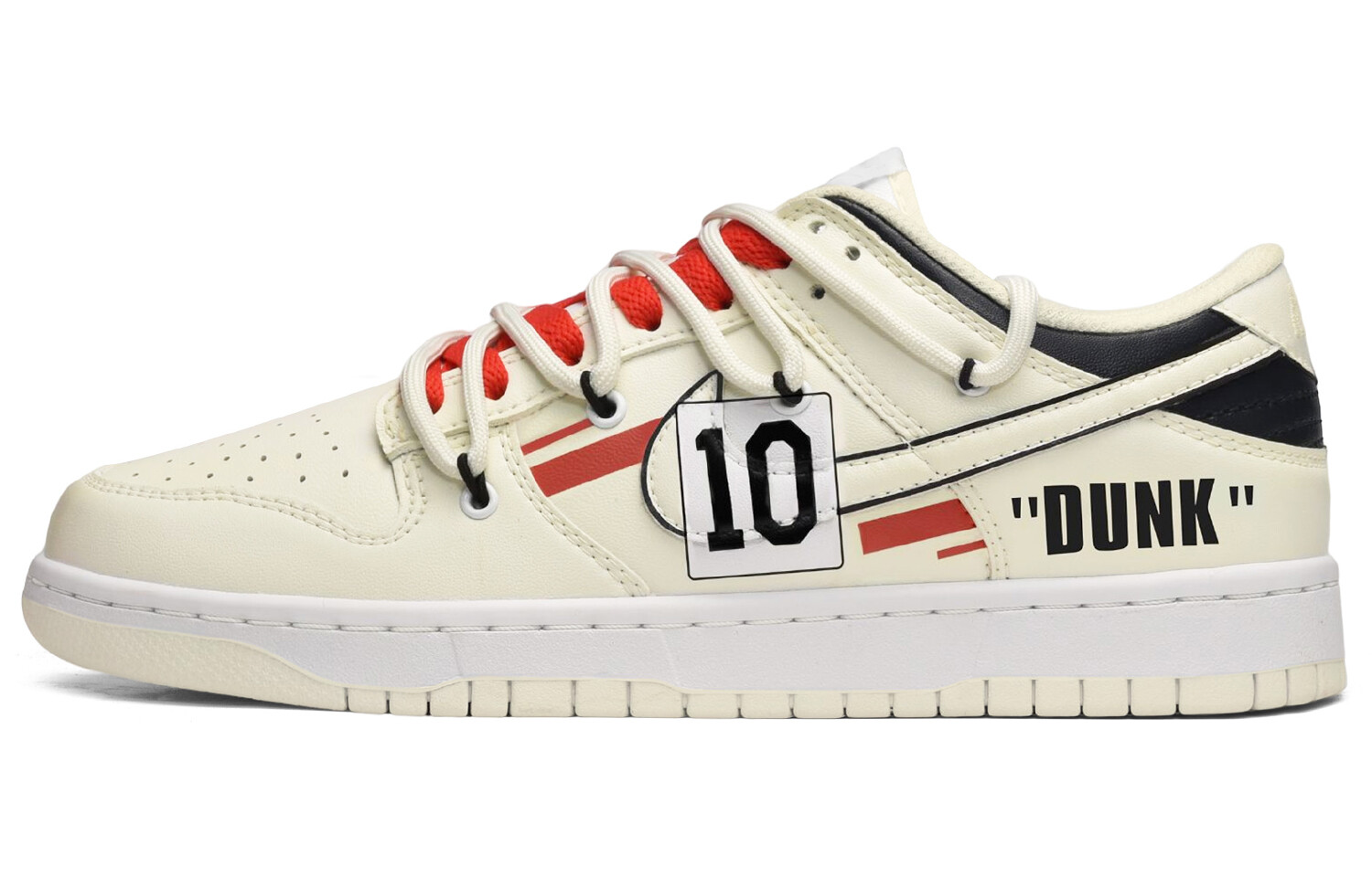

Кроссовки Nike Dunk Skateboard Shoes Men Low-Top Yellow/Red Black