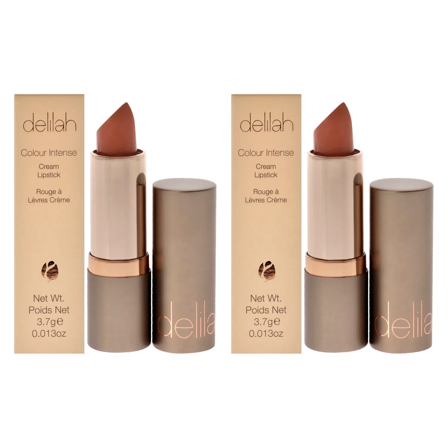 Интенсивная кремовая помада Colour Intense Cream Lipstick - Flirt от Delilah для женщин - 0,13 унции - набор из 2 штук