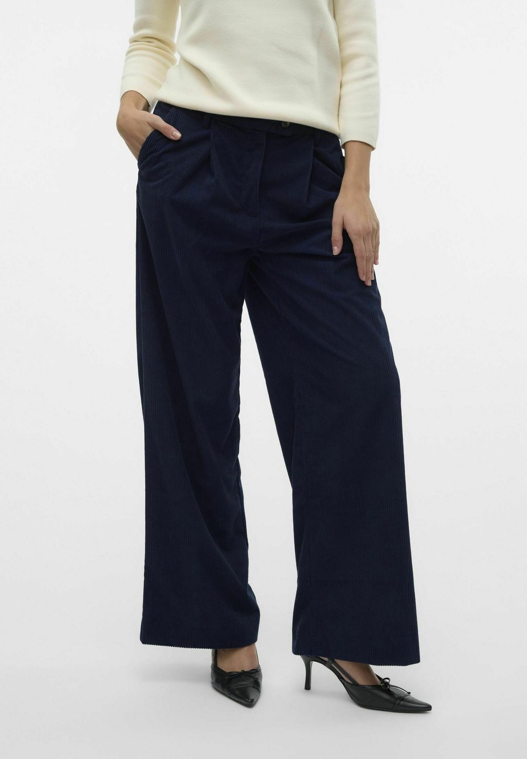 

Брюки Vero Moda, темно-синий