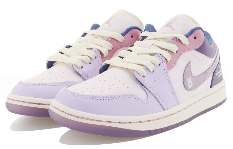 Женские кроссовки Jordan Air Jordan 1 для скейтбординга,   Pink — фото 2