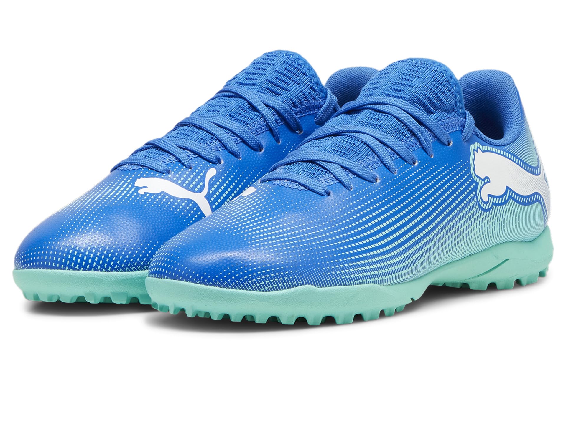 

Кроссовки PUMA Kids Future Play Turf Training, Hyperlink Blue/Mint/Puma White