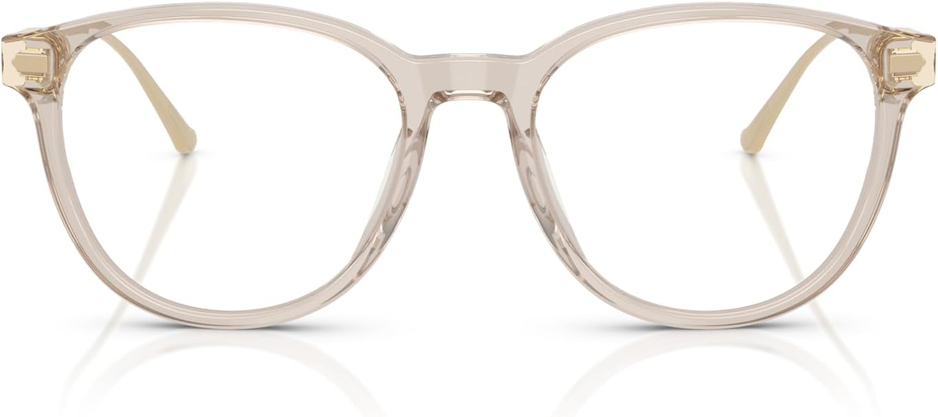 

COACH мужские Hc6265u универсальные круглые оправы для очков, Transparent Sand/Demo Lens