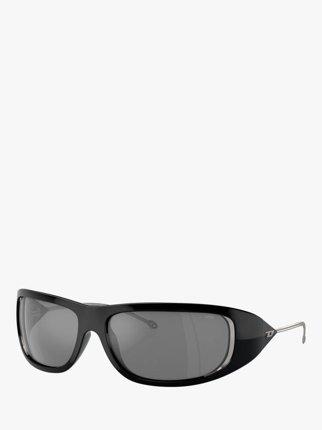 

DL3001 солнцезащитные очки Wrap Diesel, Black/Grey