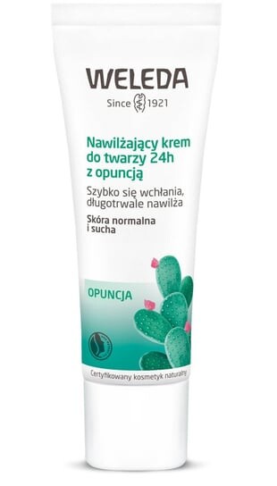 

Часовой увлажняющий крем для лица с опунцией, 30 мл Weleda, 24-
