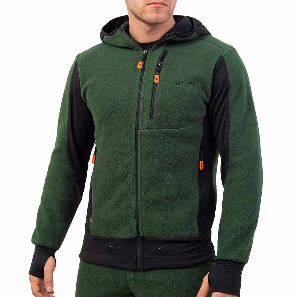 

Толстовка Graff Outdoor 233PBL13, зеленый