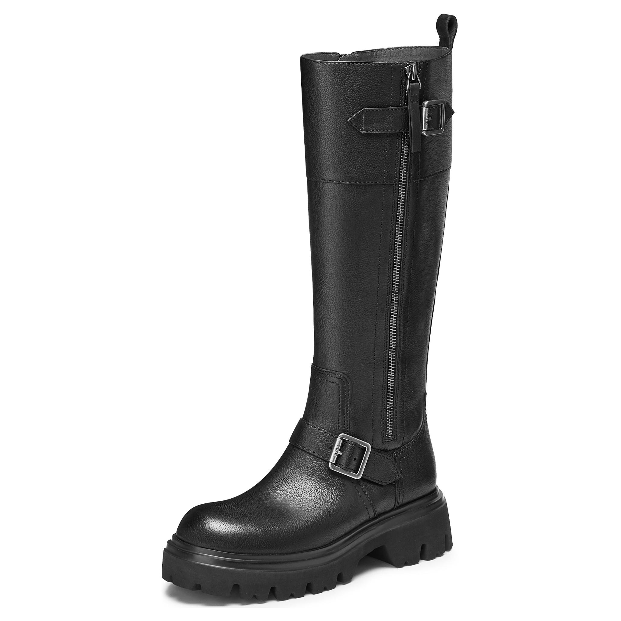 Staccato Ботинки Wanderer до колена женские винтажные черные, цвет Vintage Black — фото 2