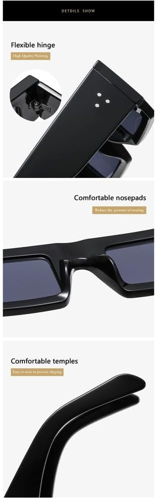 

Популярные модные квадратные солнцезащитные очки для женщин, винтажные очки конфетных цветов, мужские модные солнцезащитные очки с заклепками, солнцезащитные очки UV400 SKFGNX, Geen Green