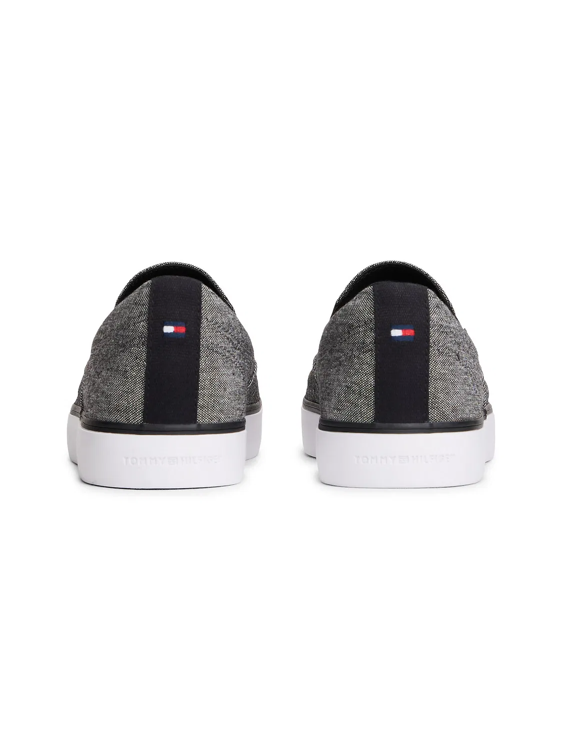 Слипоны Tommy Hilfiger, Dark Grey — фото 4