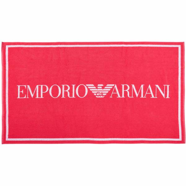 

Пляжное полотенце Emporio Armani WOVEN TOWEL BEACHWEAR 1er, 170x10x100 см цвет koralle