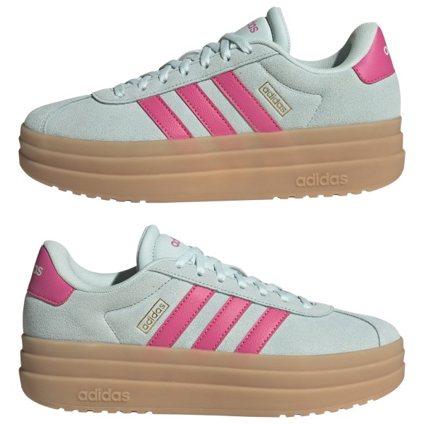 Женские кроссовки vl court bold Adidas, мультиколор — фото 3