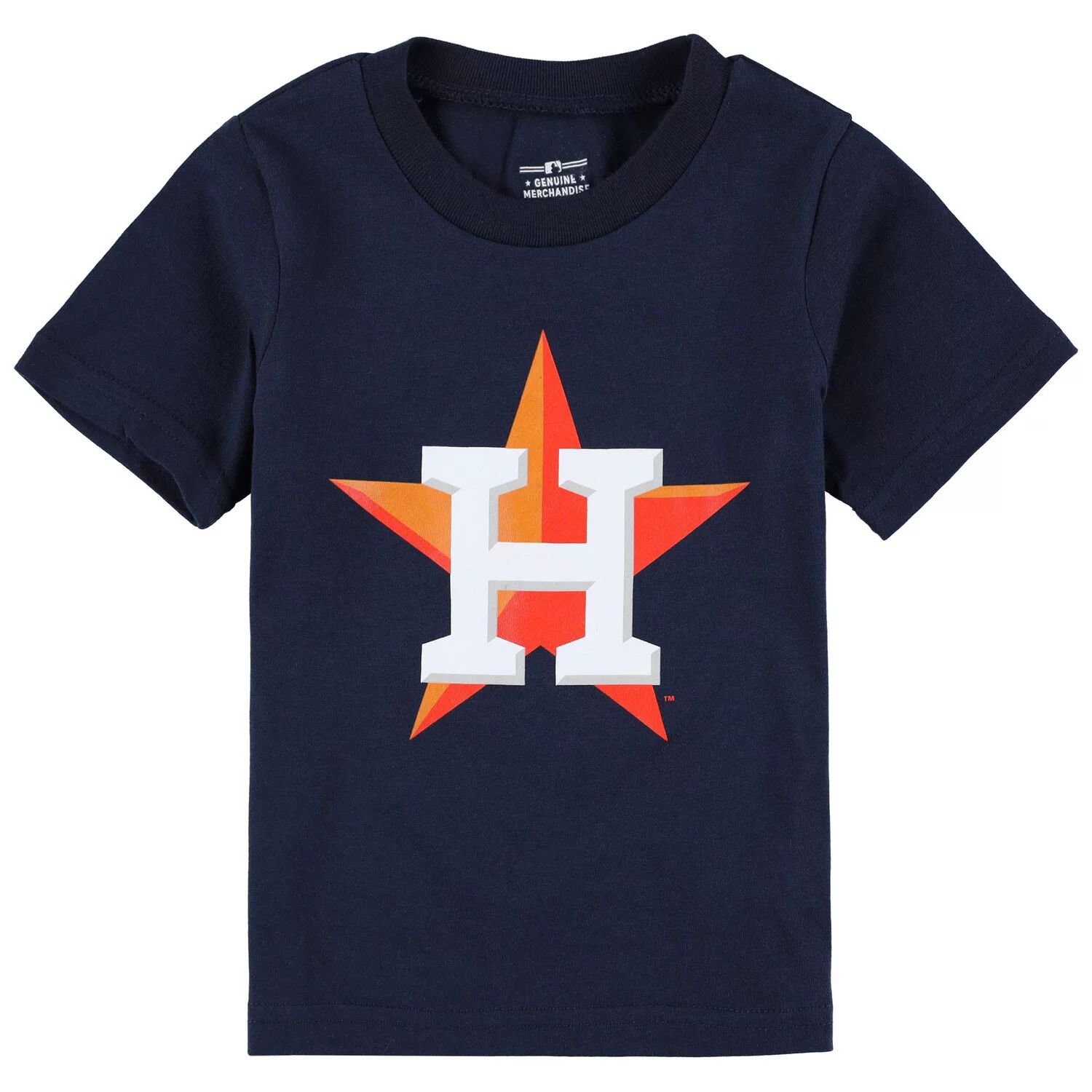 Темно-синяя футболка с логотипом для малышей Houston Astros Team Crew Outerstuff