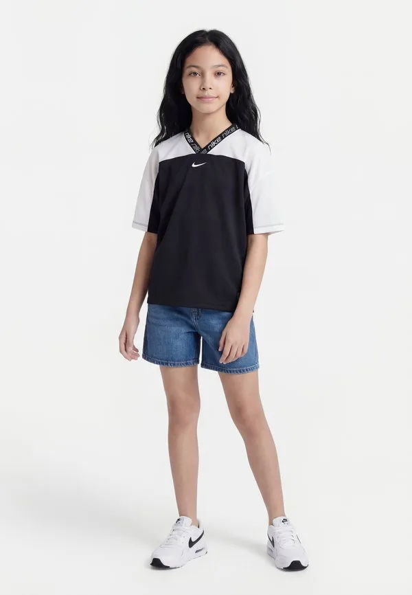 Футболка с принтом Nike Sportswear, Black/White