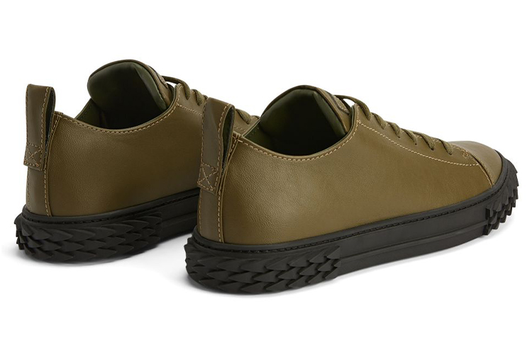 /GZ Blabber Low-Top Стильные скейтбординговые кроссовки мужские Army Green Giuseppe Zanotti — фото 3