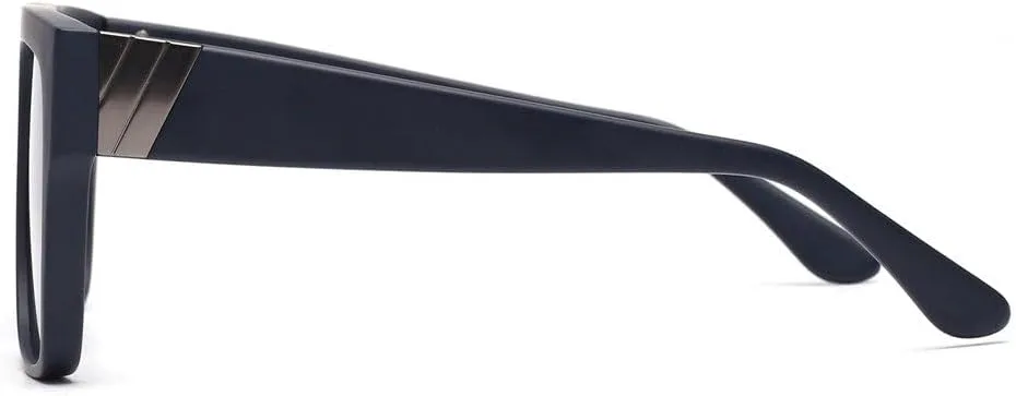 

Солнцезащитные очки MUTYNE в ацетатной оправе, большие квадратные, для мужчин и женщин, с плоской верхней частью, защита от УФ-излучения UV400, C4 Blue Grey