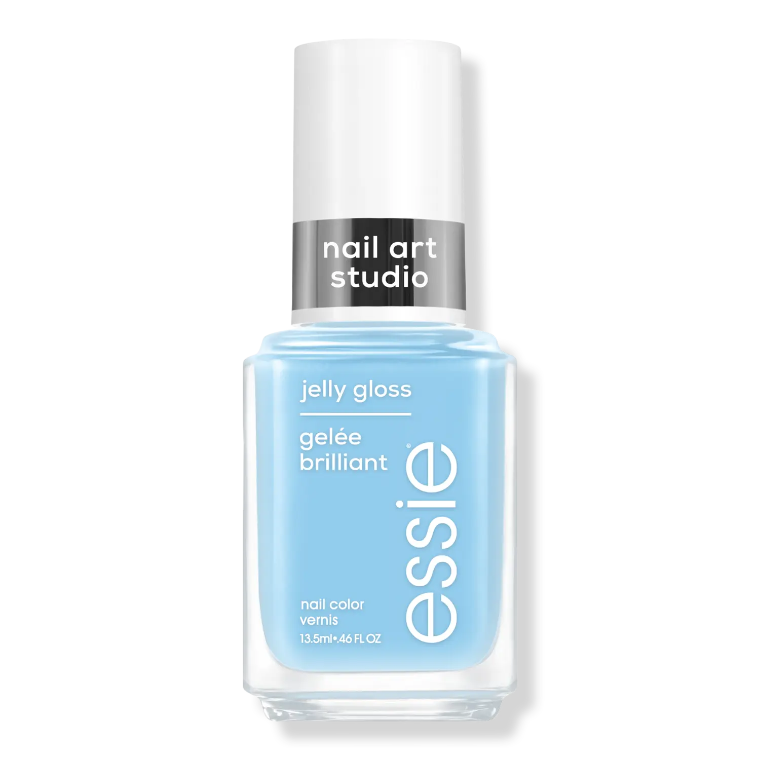

Лак для ногтей Nail Art Studio Jelly Gloss Essie, Sky Jelly (soft, yet vibrant blue with yellow undertones)